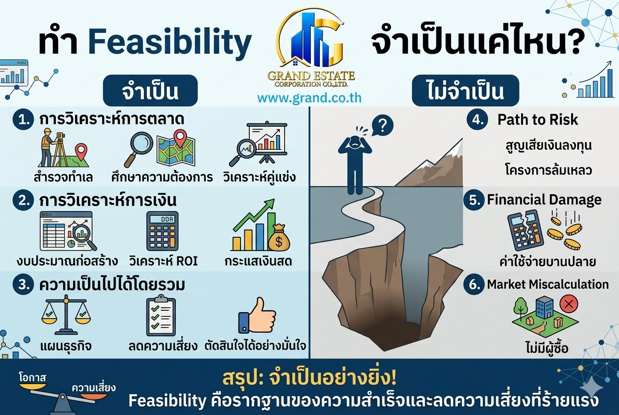 ทำ Feasibility ก่อนลงทุน จำเป็นแค่ไหน